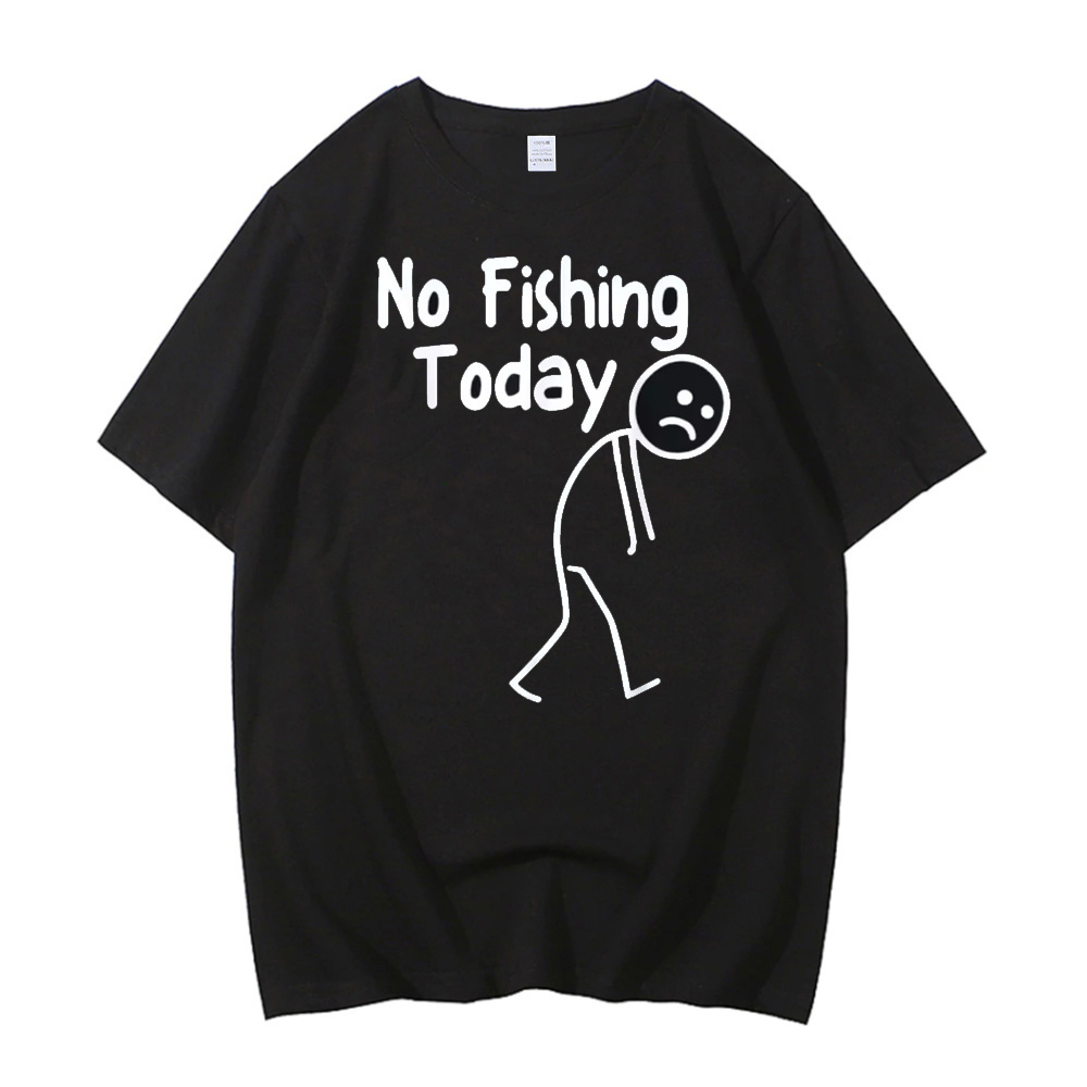 Women'S Fashion From The 80S - No Fishing Today t shirt teen