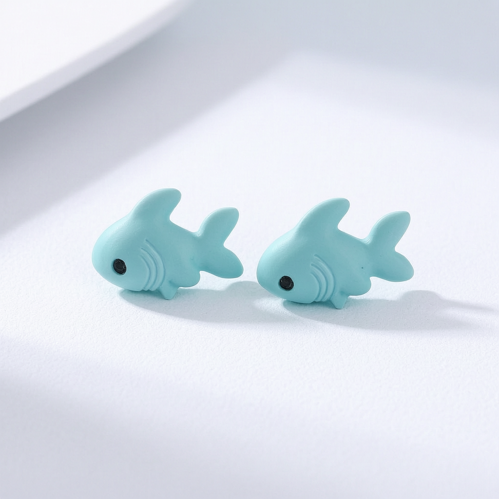 Women'S Fashion Earrings - Cartoon Animal Resin Earrings For Women