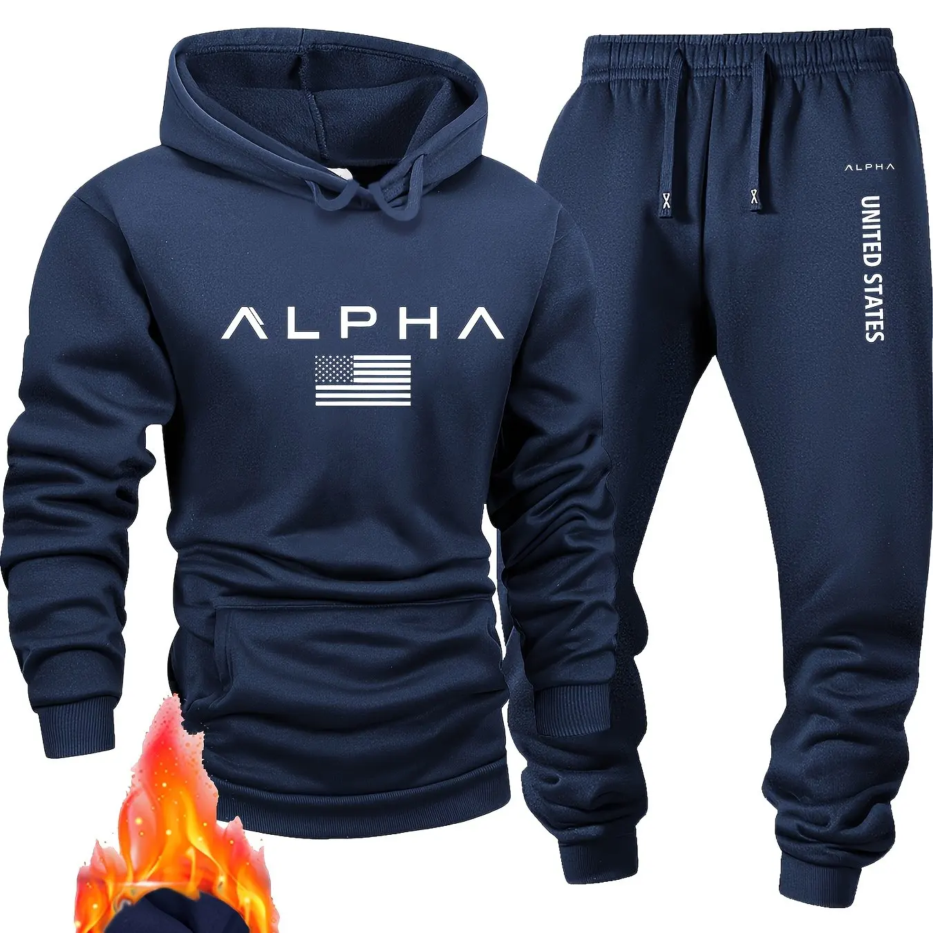 Women And Men Fashion - Men's sportswearand casual wear sets featuring