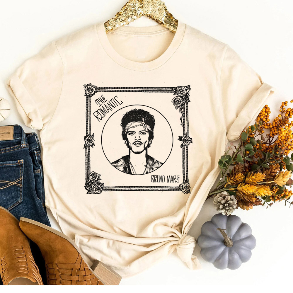 Bruno Mars shirt women gothic  - Women'S Fashion From The 80S ulasan dan harga