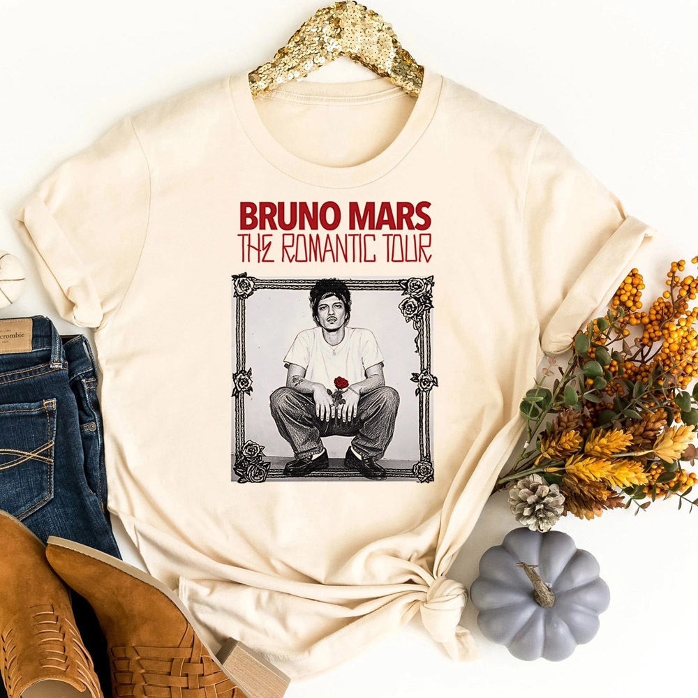 Bruno Mars shirt women gothic  - Women'S Fashion From The 80S ulasan dan harga