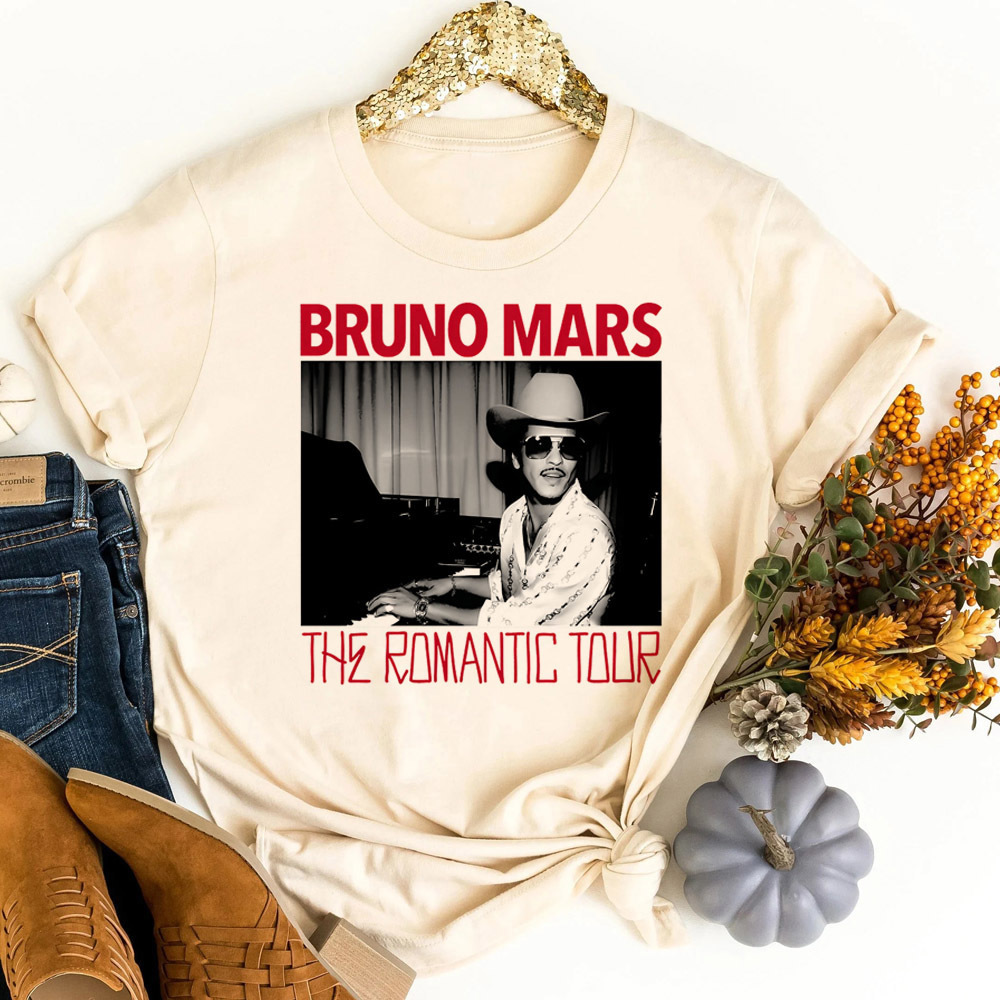 Bruno Mars shirt women gothic  - Women'S Fashion From The 80S ulasan dan harga