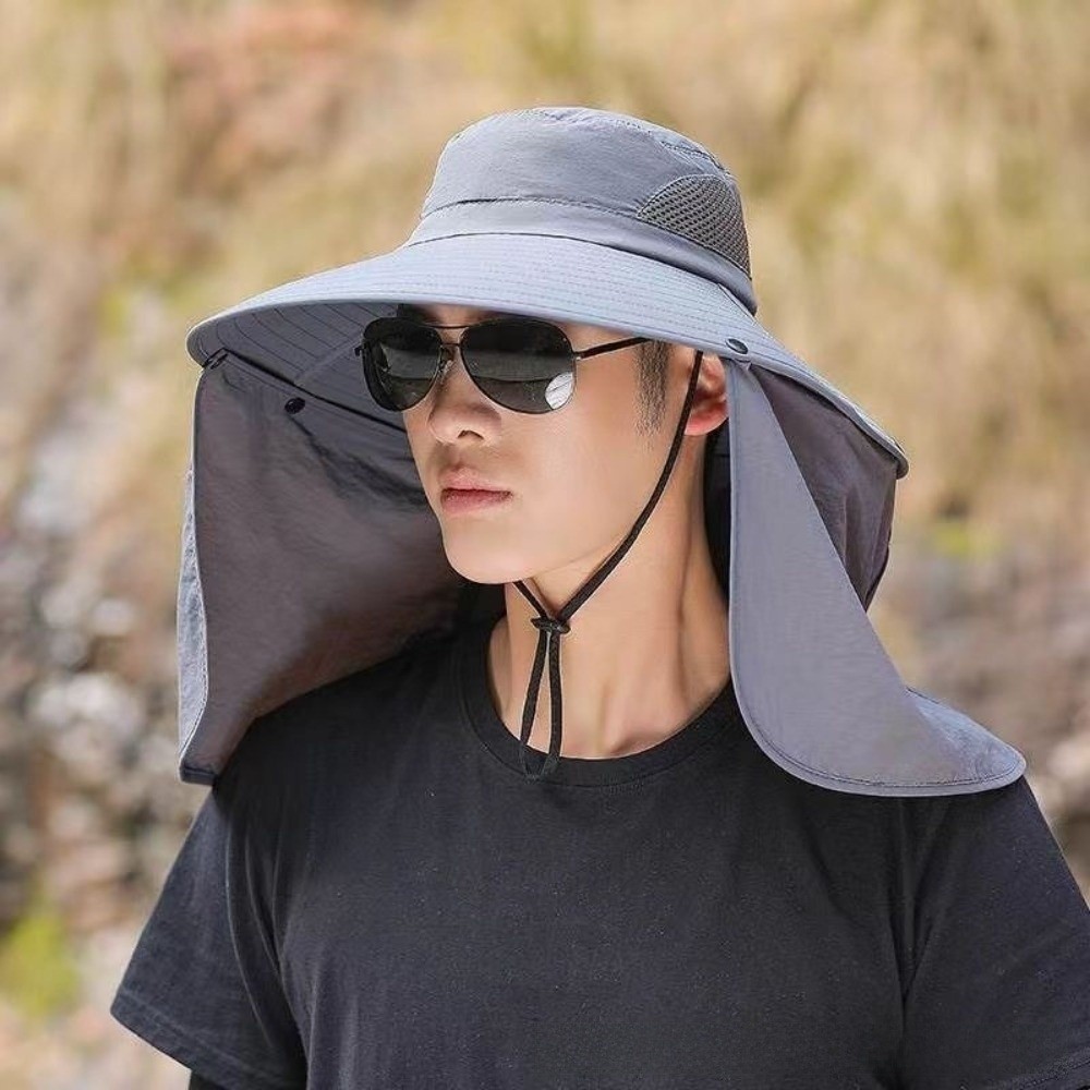 Fashion Cloth Men Sun Hat Big  - Women'S Fashion Visor ulasan dan harga