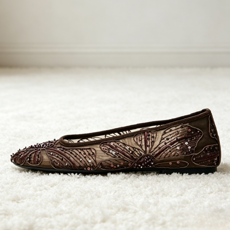 Luxury Designer Ballet Flats f - Women'S Fashion Walking Shoes ulasan dan harga