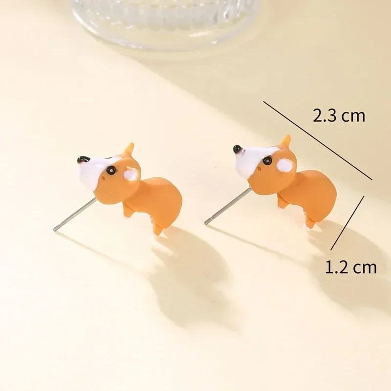 2pcs Animal Cartoon Stud Earri - Women'S Fashion Earrings ulasan dan harga