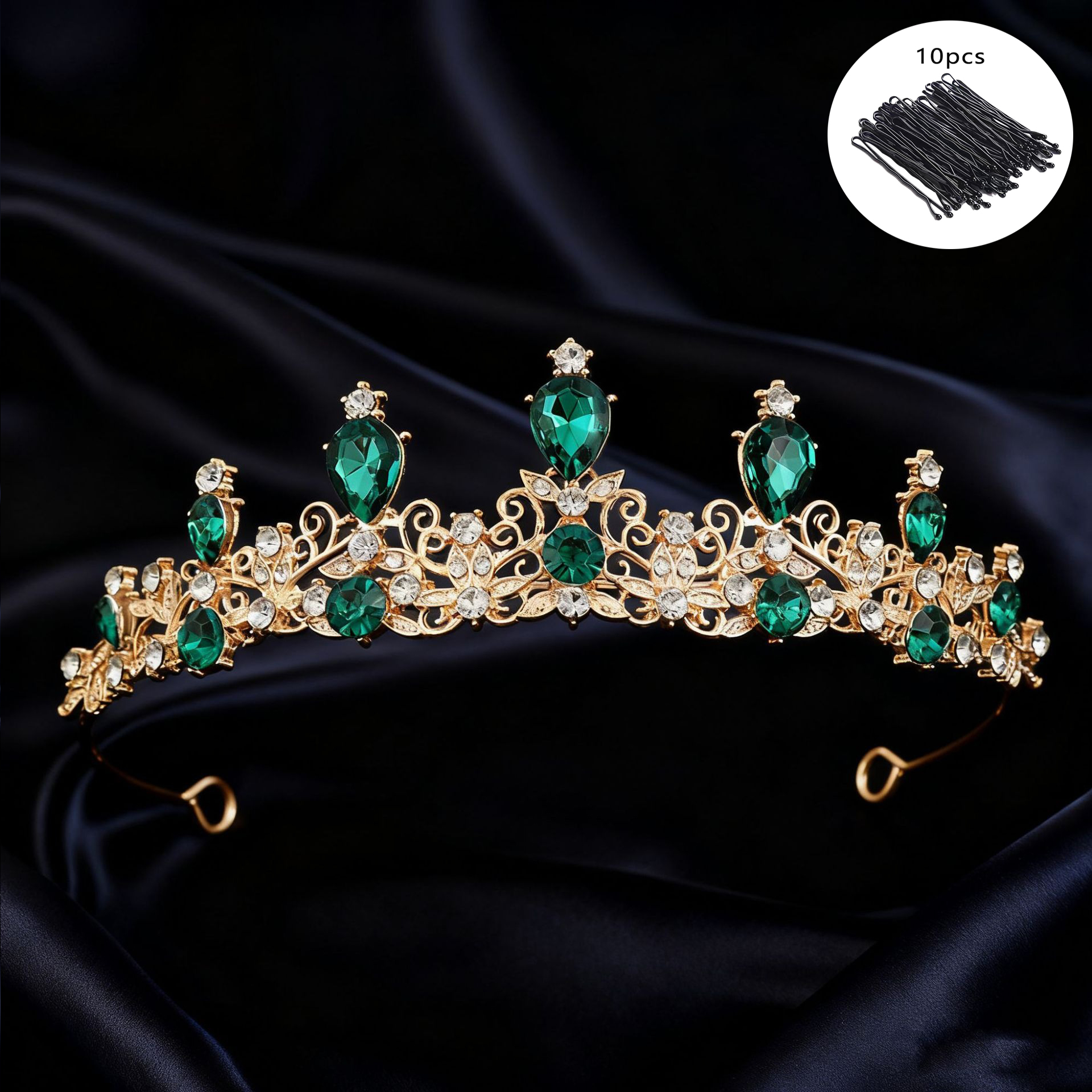Bridal Tiara Vintage Scroll Rh - Women'S Fashion Headbands ulasan dan harga