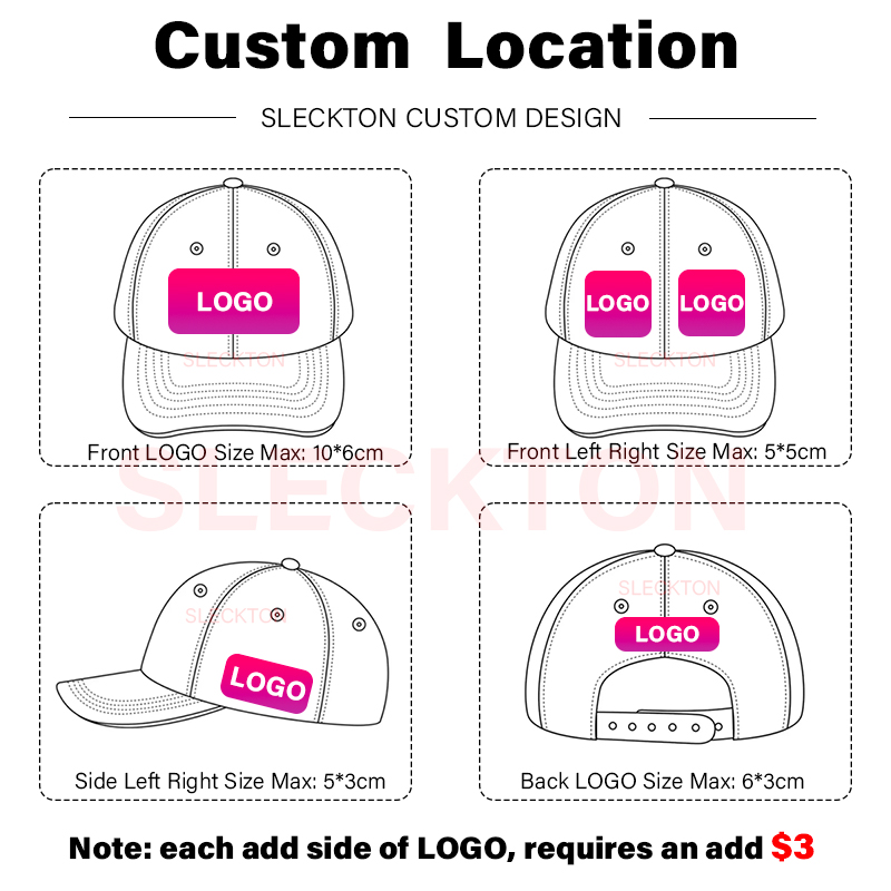 SLECKTON Custom Baseball Cap F - Women Fashion Logo Design ulasan dan harga