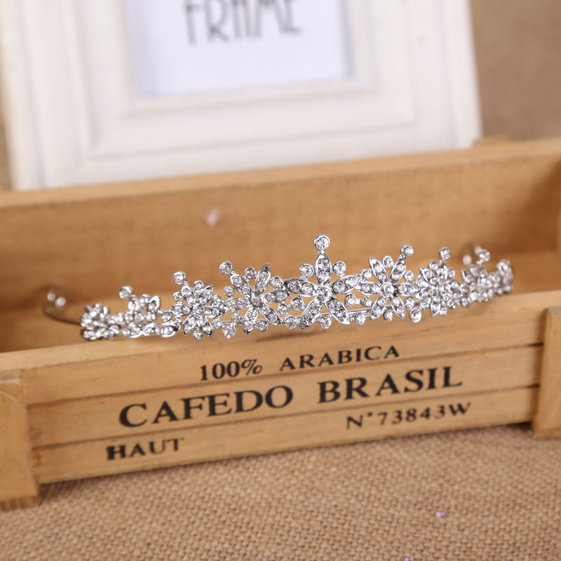 Crystal Wedding Bridal Tiara H - Women'S Fashion Headbands ulasan dan harga