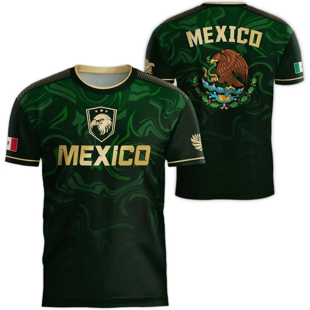 2026 Mexico National Flag Prin - Women And Men Fashion ulasan dan harga