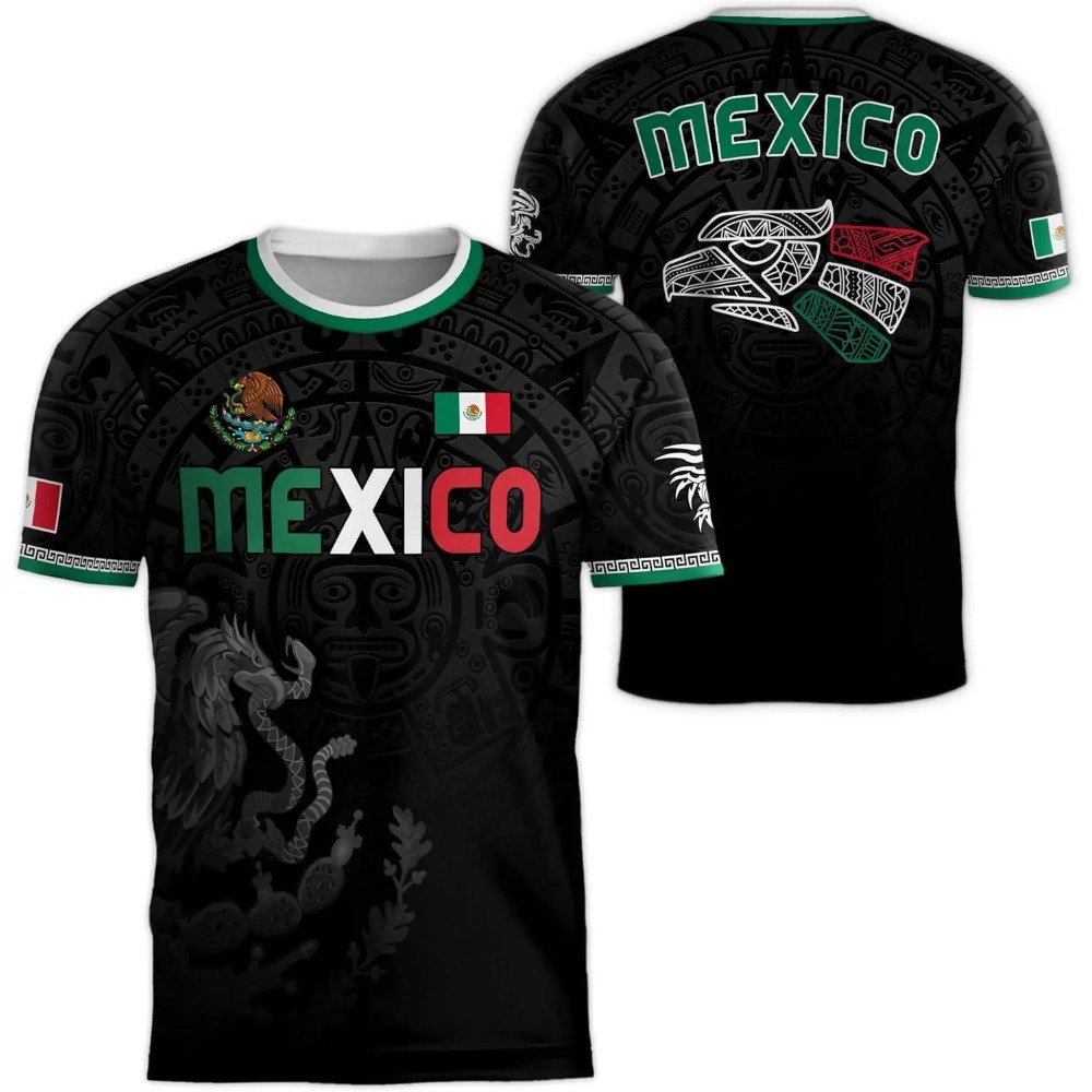 2026 Mexico National Flag Prin - Women And Men Fashion ulasan dan harga