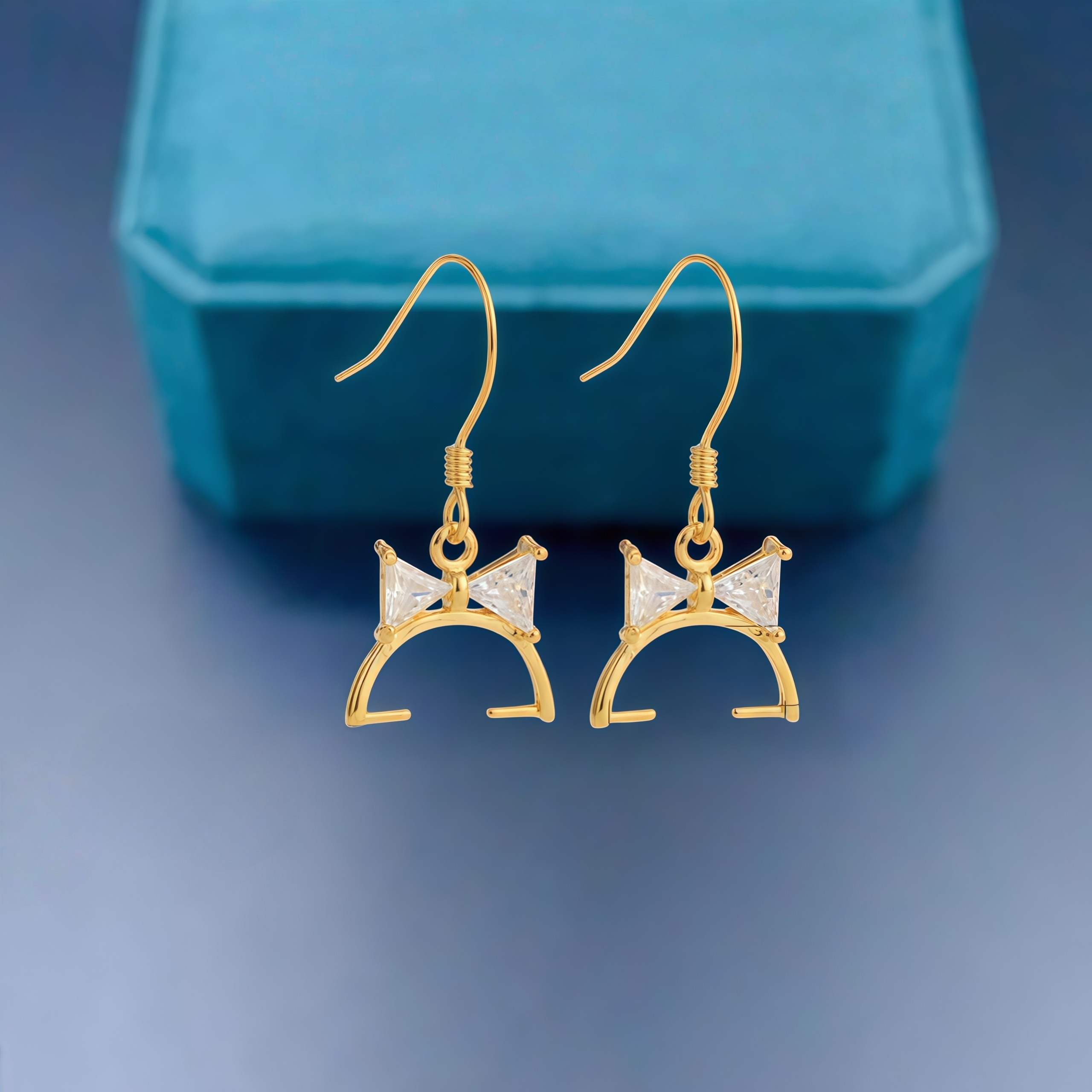 Fashion DIY Earrings Empty Hol - Women'S Fashion Earrings ulasan dan harga
