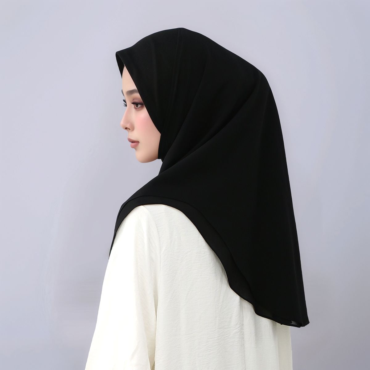 New Double layered Chiffon Rea - Women'S Fashion Headbands ulasan dan harga