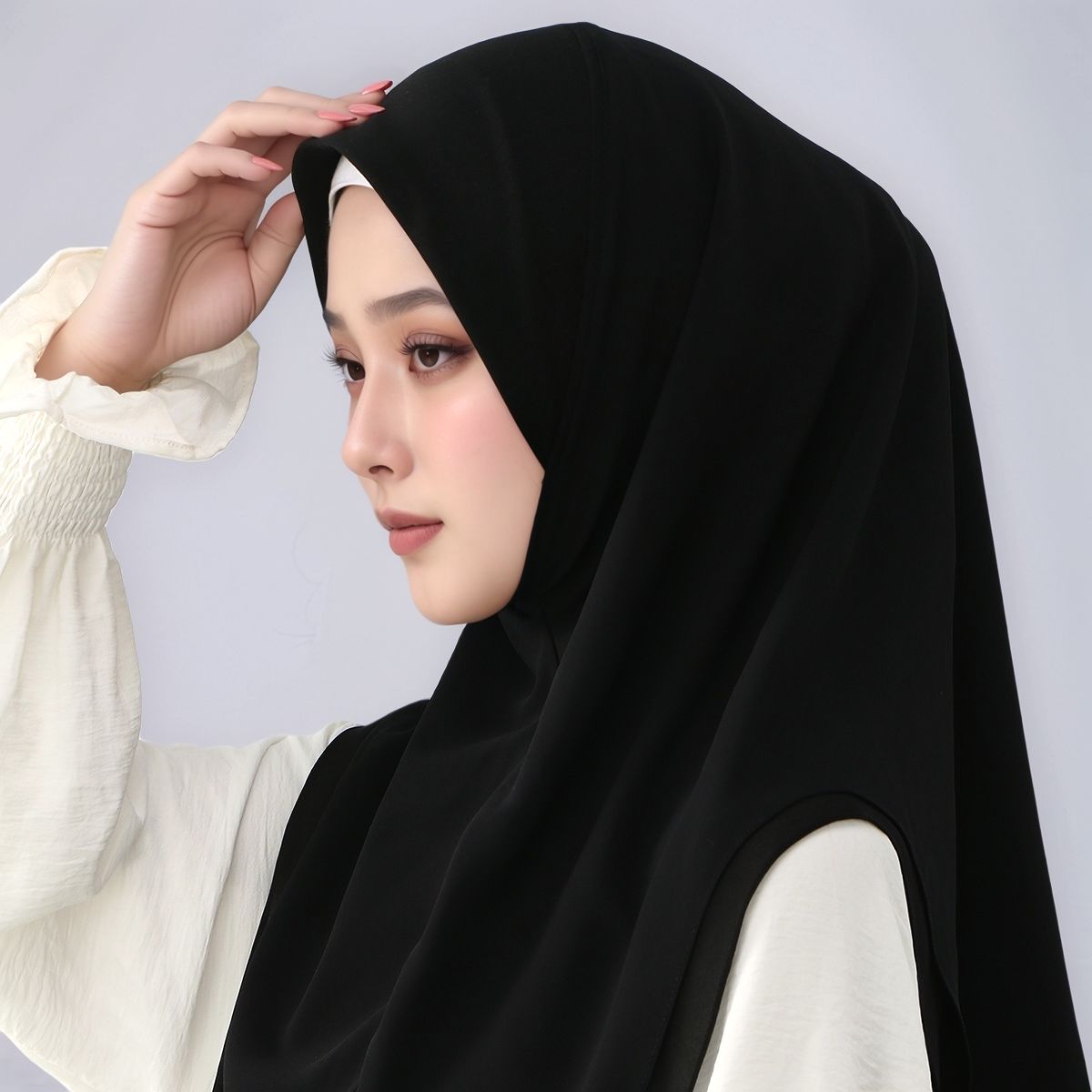 New Double layered Chiffon Rea - Women'S Fashion Headbands ulasan dan harga