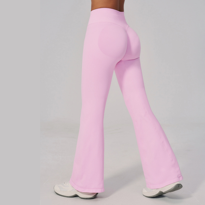 Yoga Pants High Waist Wide Leg - High Waist Leggings ulasan dan harga