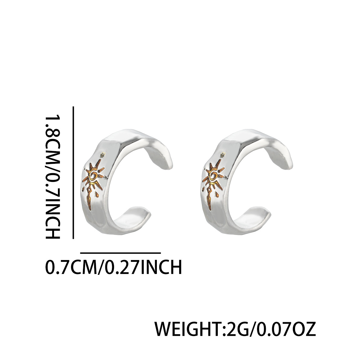 One pair, wishing stone earcli - Women'S Fashion Earrings ulasan dan harga