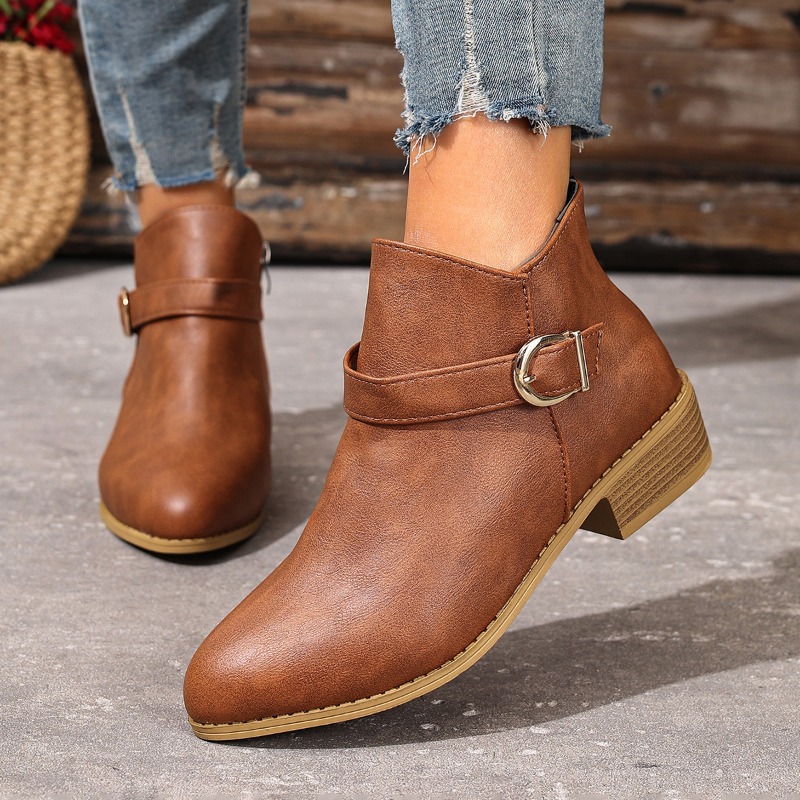 Women's Autumn Winter Ankle Bo - Sale Fashion Women ulasan dan harga
