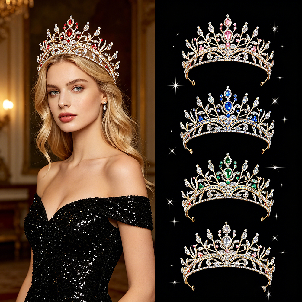 Fashion Baroque Bridal Tiara S - Women'S Fashion Headbands ulasan dan harga
