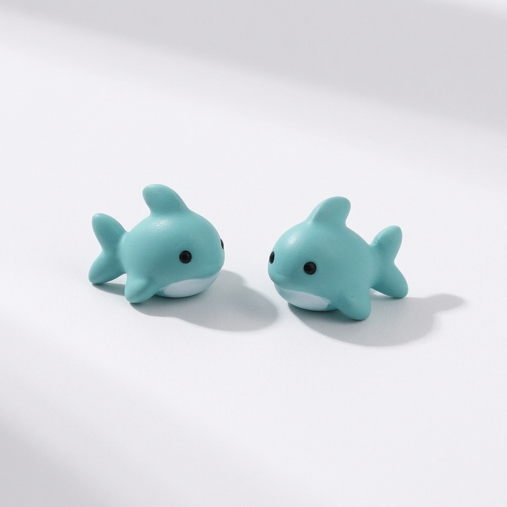 Cartoon Animal Resin Earrings  - Women'S Fashion Earrings ulasan dan harga