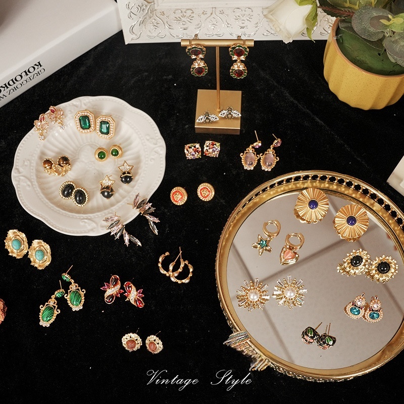 New Hot Vintage Retro Style Ea - Women'S Fashion Earrings ulasan dan harga
