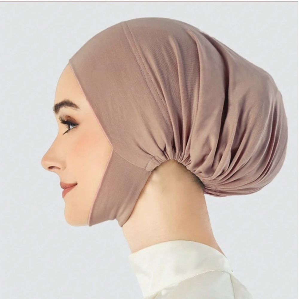 1/2/Pcs Muslim Inner Cap Hijab - Women'S Fashion Visor ulasan dan harga