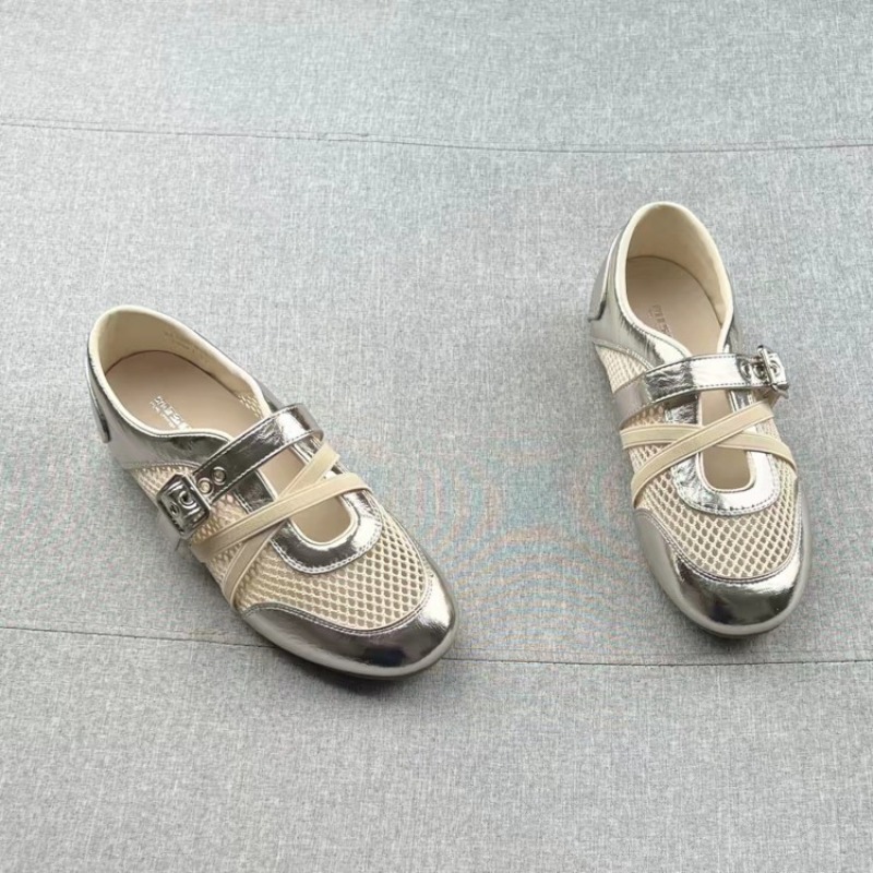 New Splicing Woven Hollow Snea - Women'S Fashion Walking Shoes ulasan dan harga