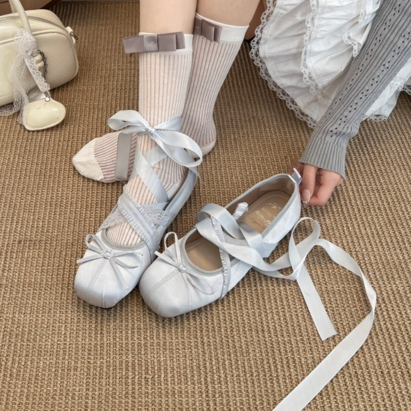 New Spring Comfortable Lace-up - Women'S Fashion Walking Shoes ulasan dan harga