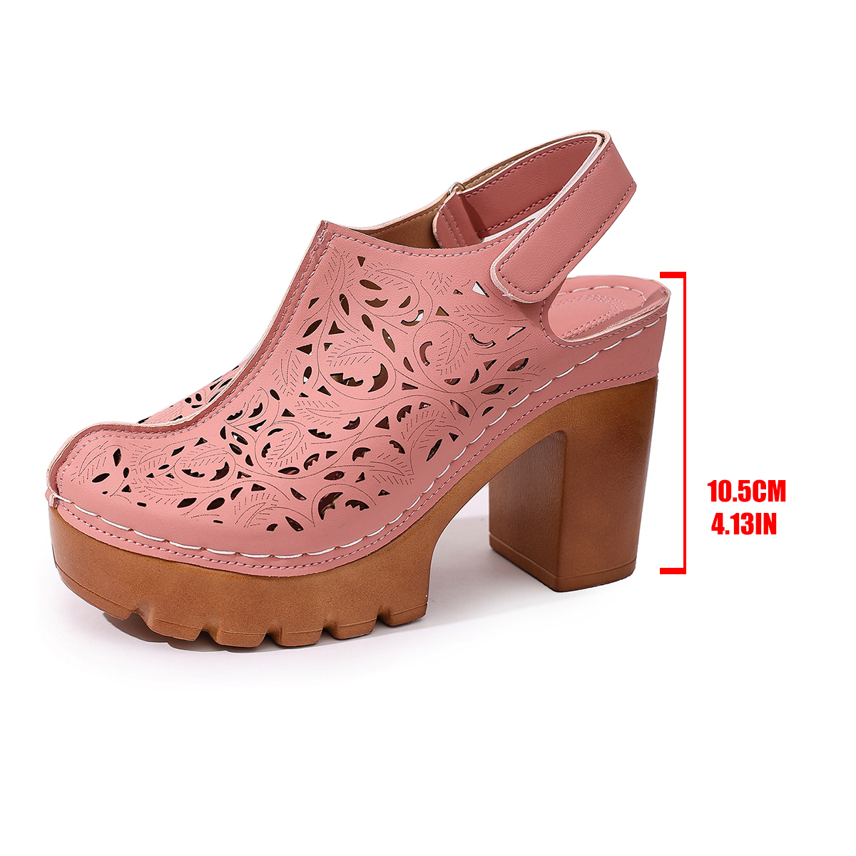Large Size Women's Thick Heel  - Women'S Fashion Visor ulasan dan harga