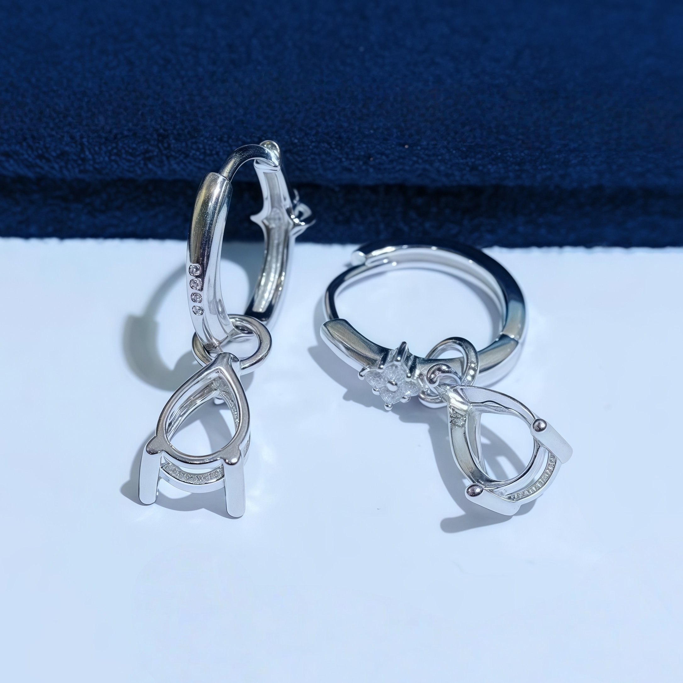 Fashion DIY Earrings Empty Hol - Women'S Fashion Earrings ulasan dan harga