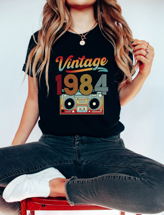 Vintage 1984 Cassette Tape Gra - Women'S Fashion From The 80S ulasan dan harga