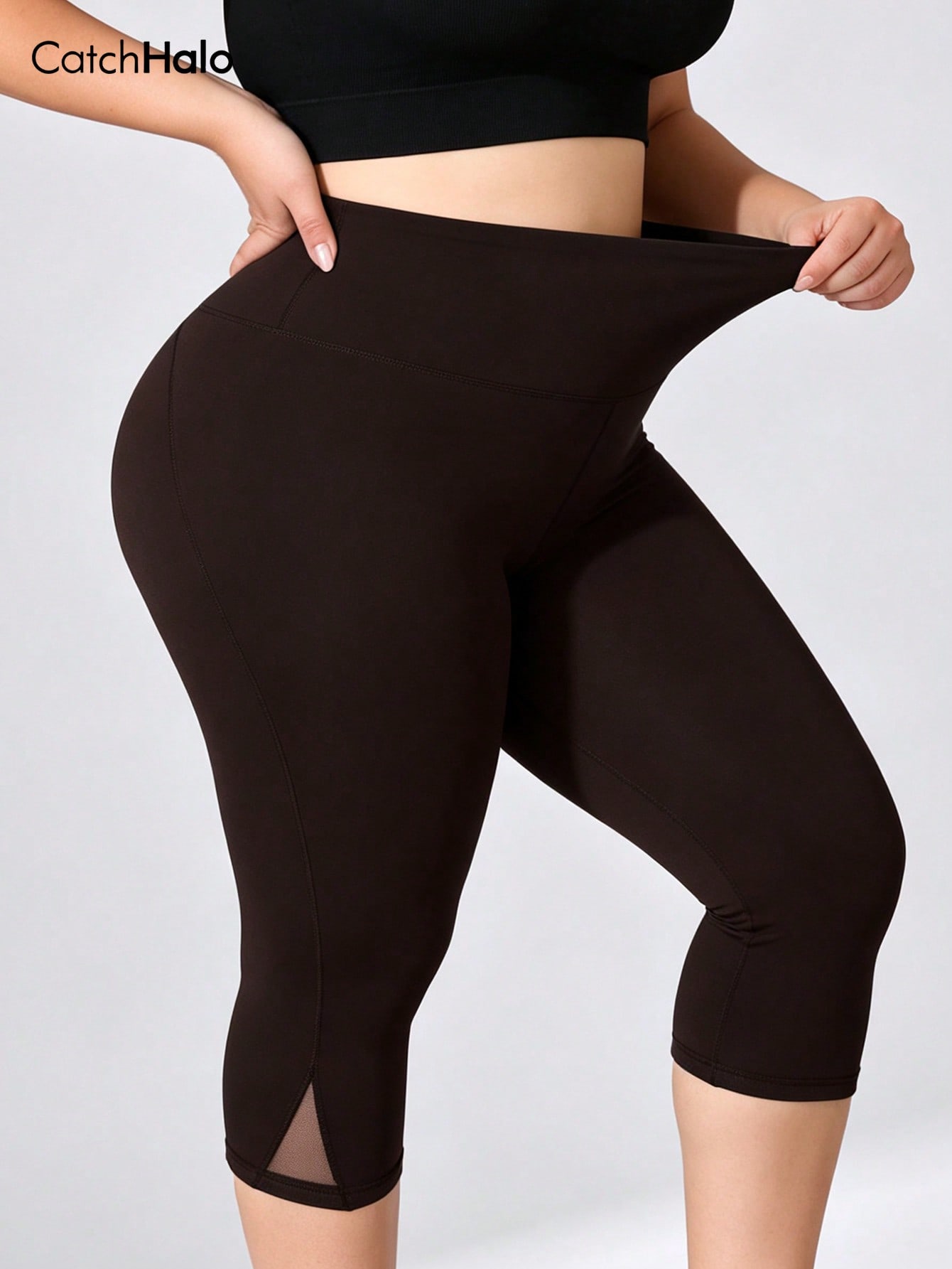 Plus Size Gym Leggings Women M - High Waist Leggings ulasan dan harga