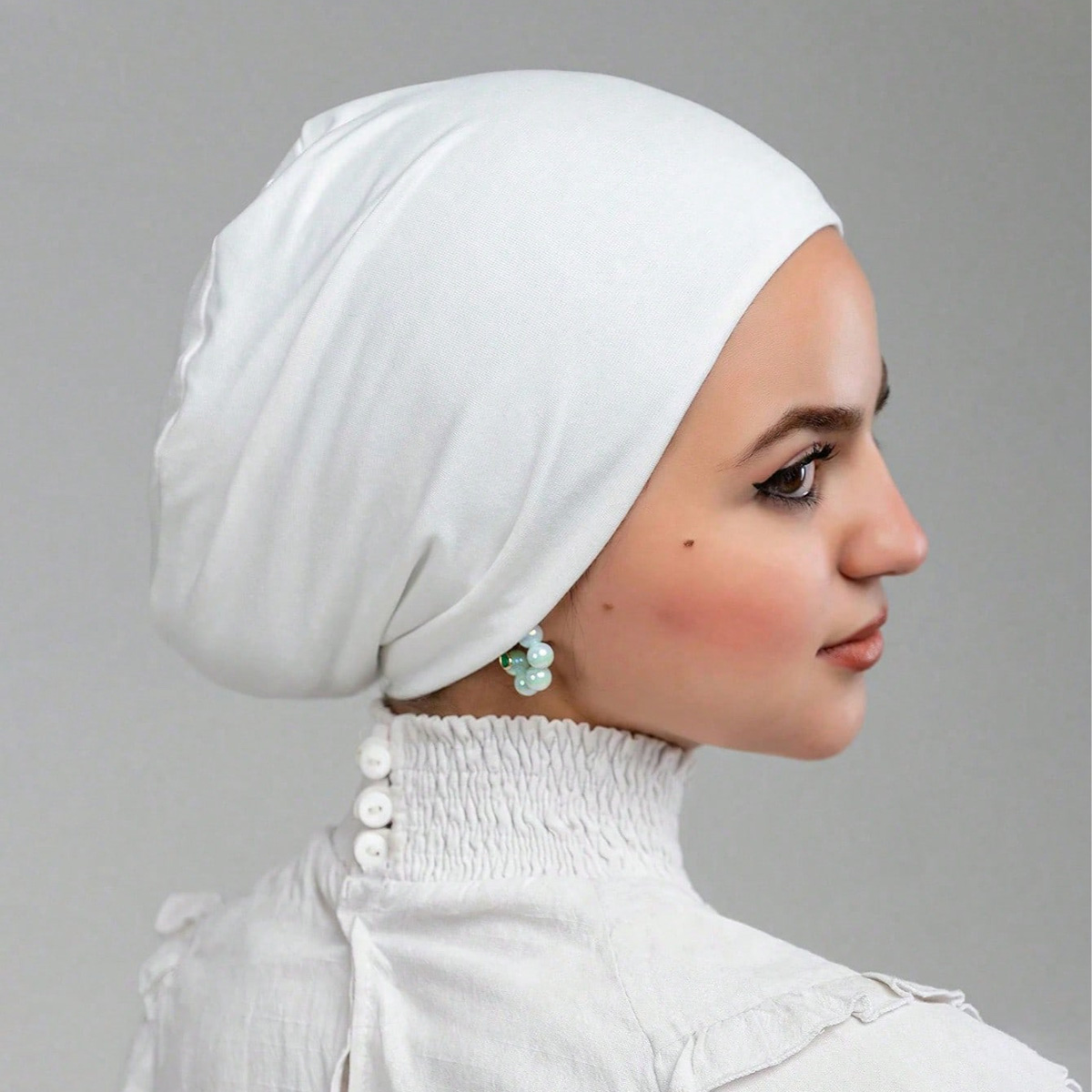 Hot Soild Cotton Modal Jersey  - Women'S Fashion Headbands ulasan dan harga