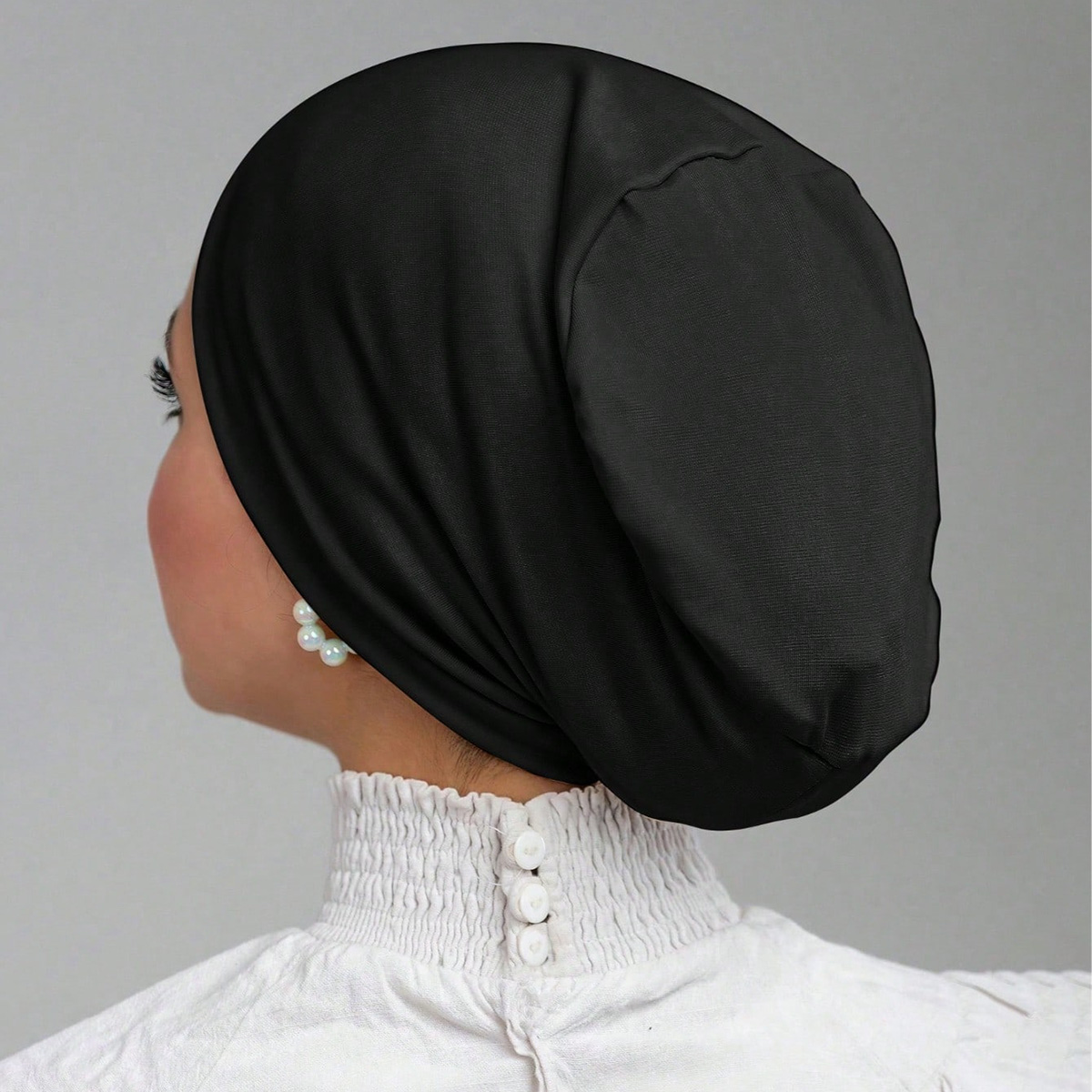 Hot Soild Cotton Modal Jersey  - Women'S Fashion Headbands ulasan dan harga