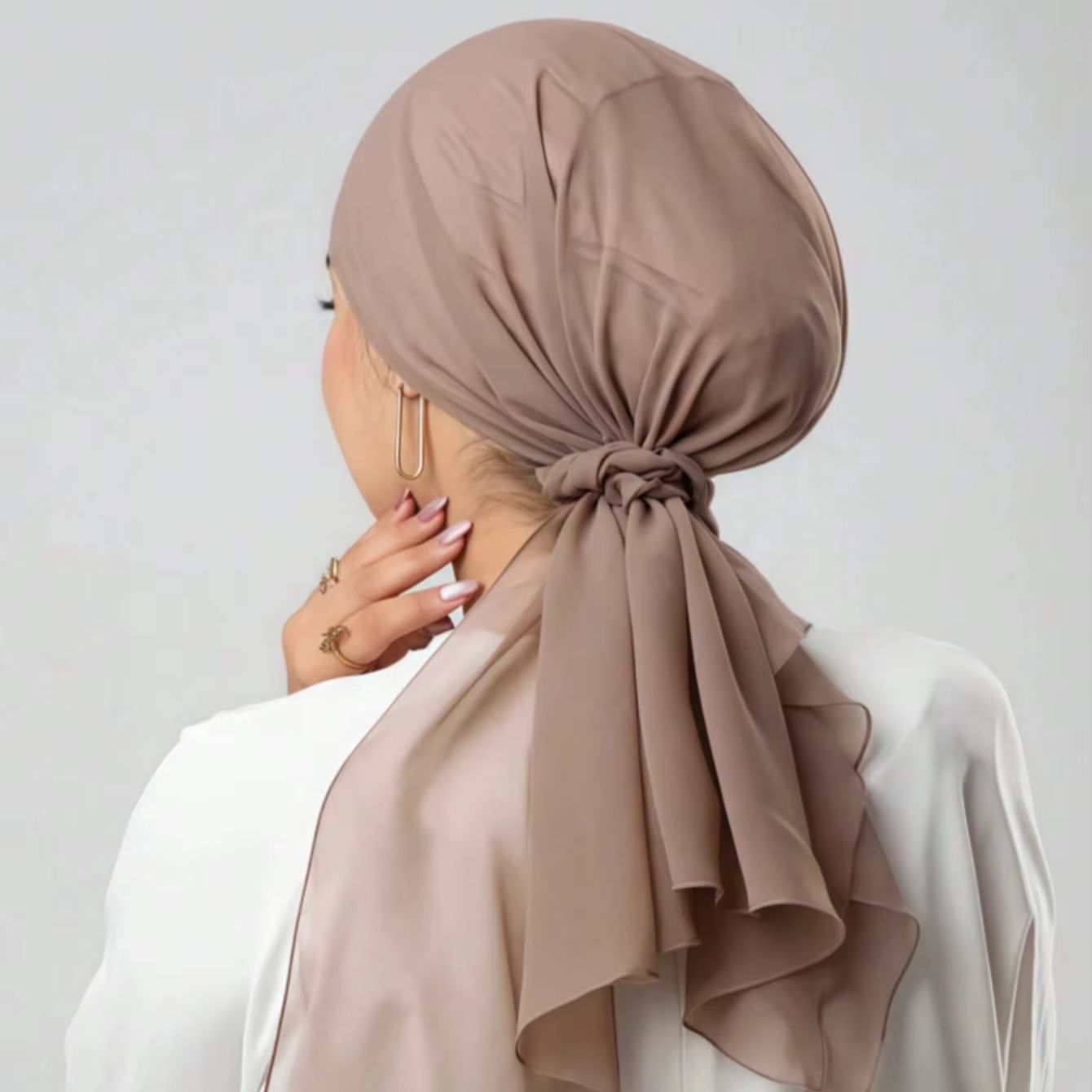 Women Solid Muslim Instant Hij - Women'S Fashion Visor ulasan dan harga