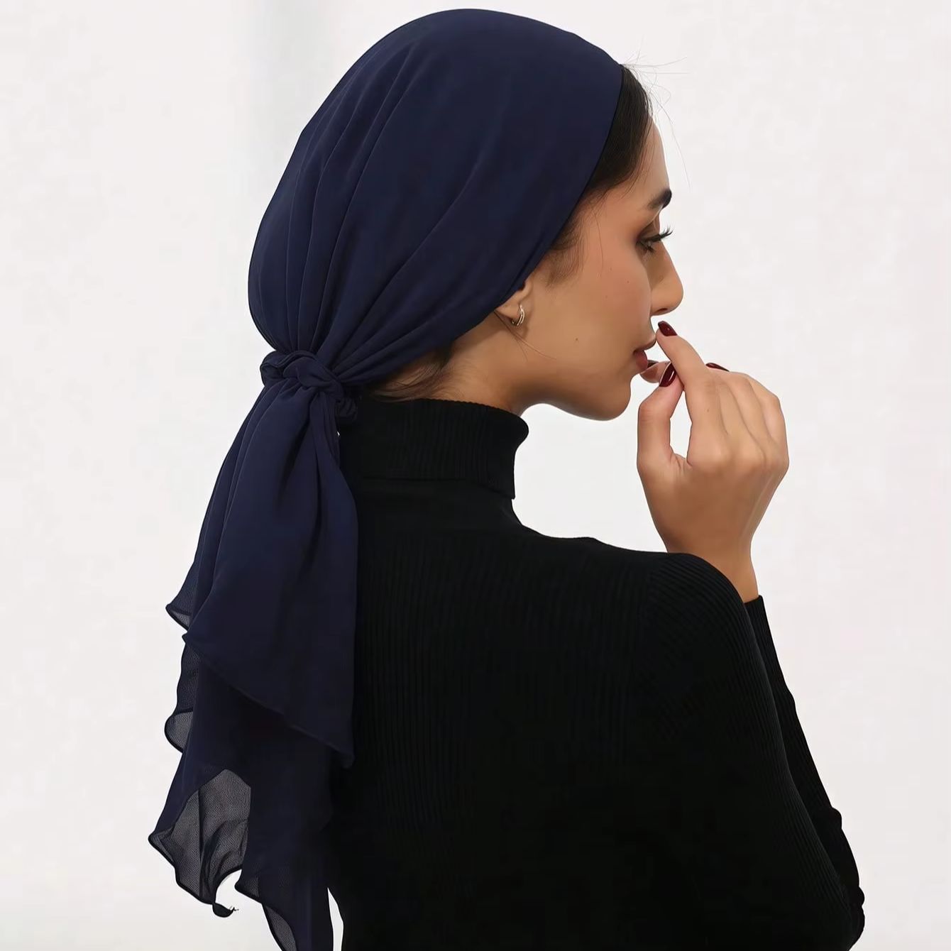 Women Solid Muslim Instant Hij - Women'S Fashion Visor ulasan dan harga
