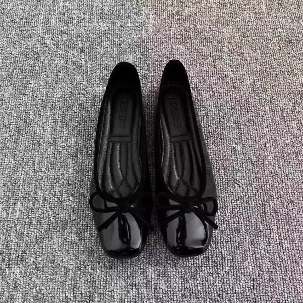 Women Nude Pink Patent Leather - Women'S Fashion Walking Shoes ulasan dan harga