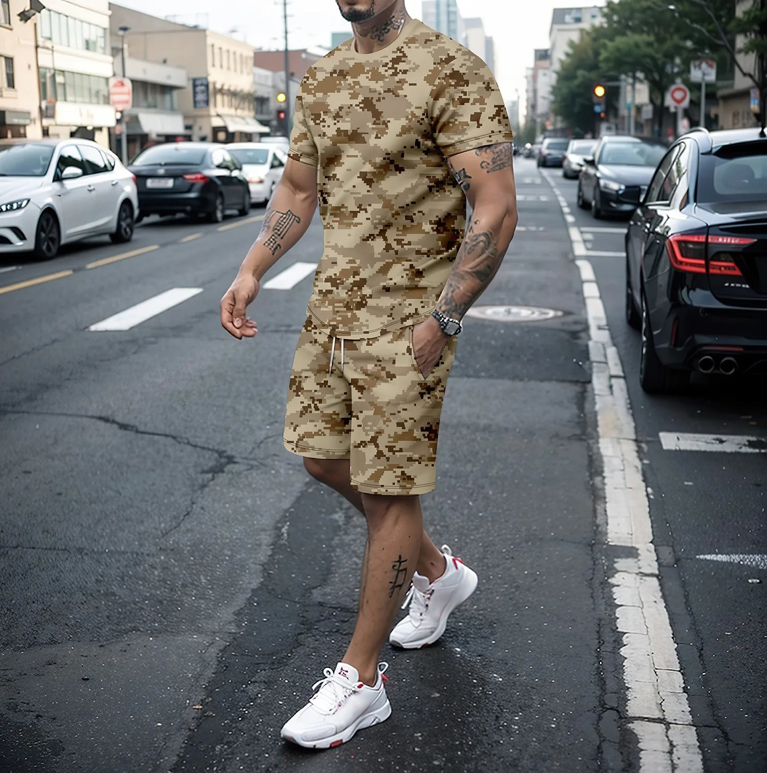 Camouflage Outdoor Tracksuits  - Women And Men Fashion ulasan dan harga
