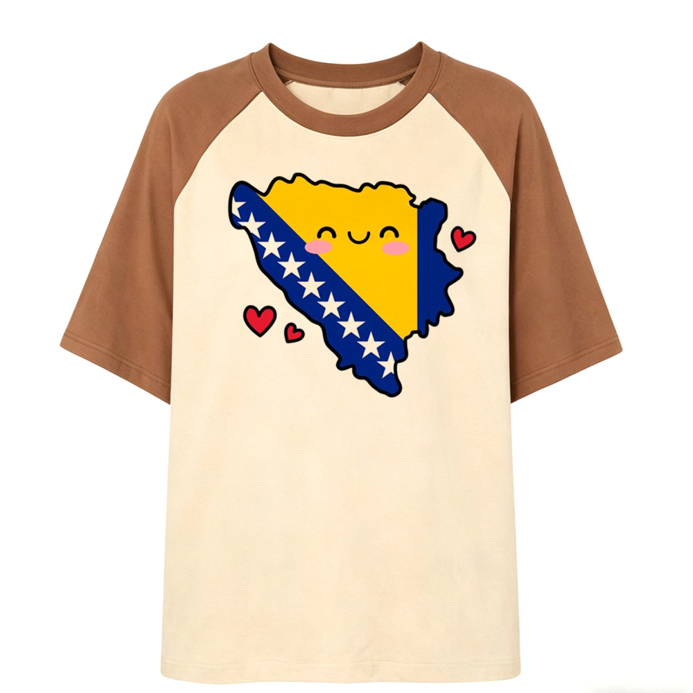 Bosnia tshirt female Retro vin - Women'S Fashion From The 80S ulasan dan harga