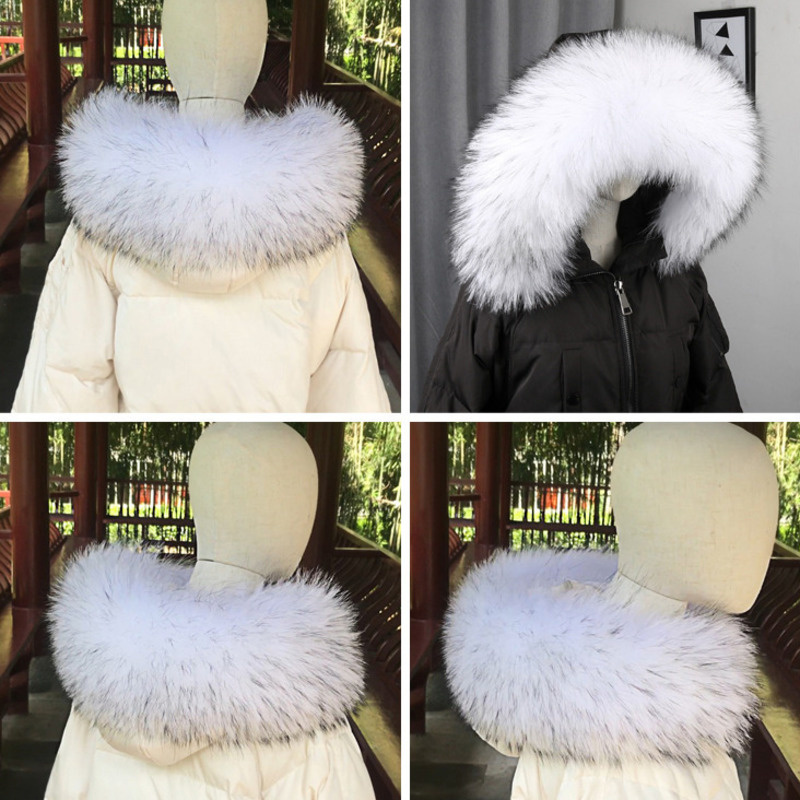 100% Real Fur Collar Coat Wint - Women'S Fashion Visor ulasan dan harga