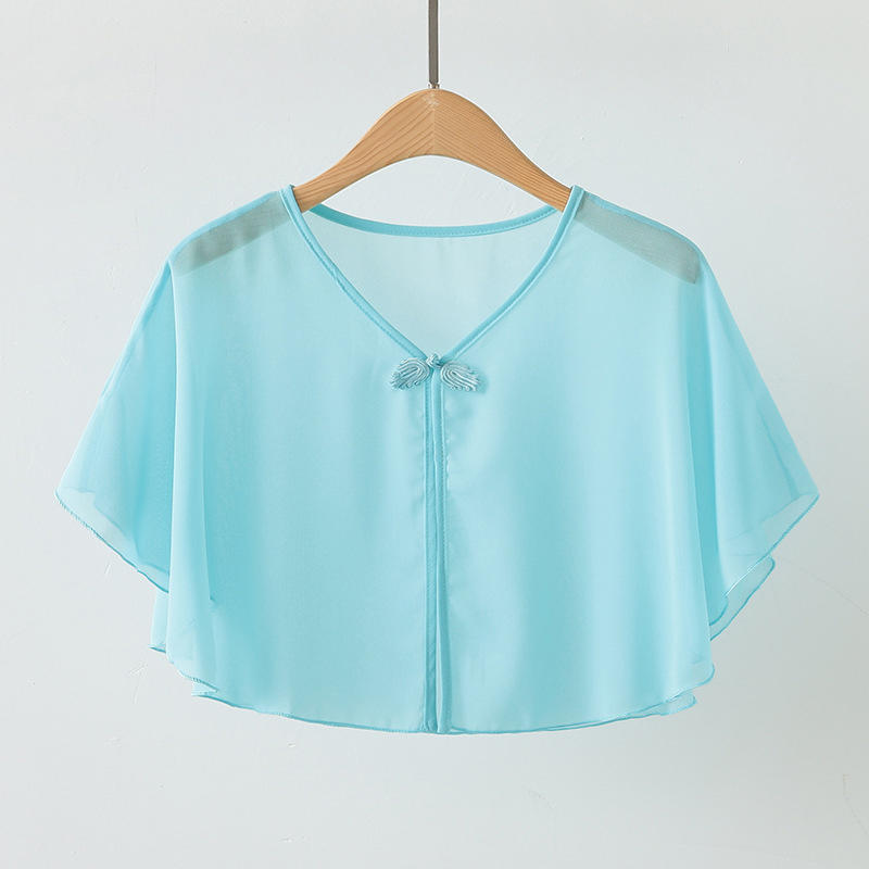 Spring Chiffon Short Outer Wea - Women'S Fashion Visor ulasan dan harga