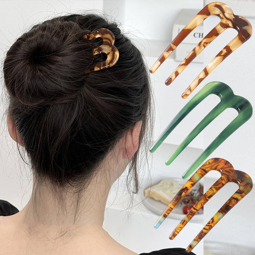 Acetic Acid Hair Forks Three T - Women'S Fashion Headbands ulasan dan harga