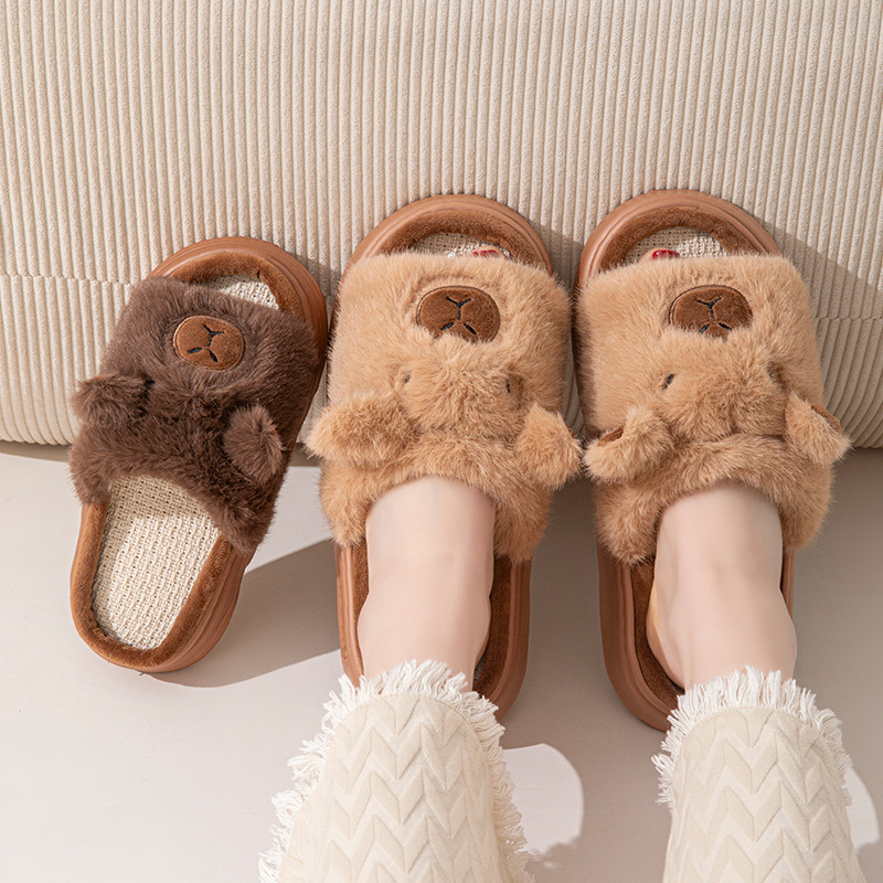 Hemp Cartoon Women's Slippers  - Women'S Fashion Walking Shoes ulasan dan harga