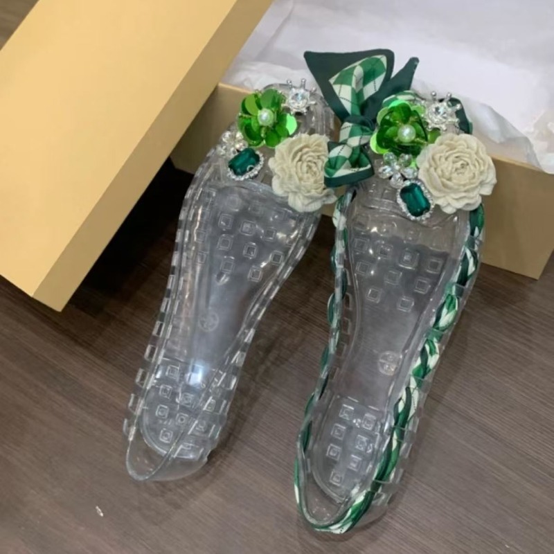 New Style Square-toe Open-toe  - Women'S Fashion Walking Shoes ulasan dan harga