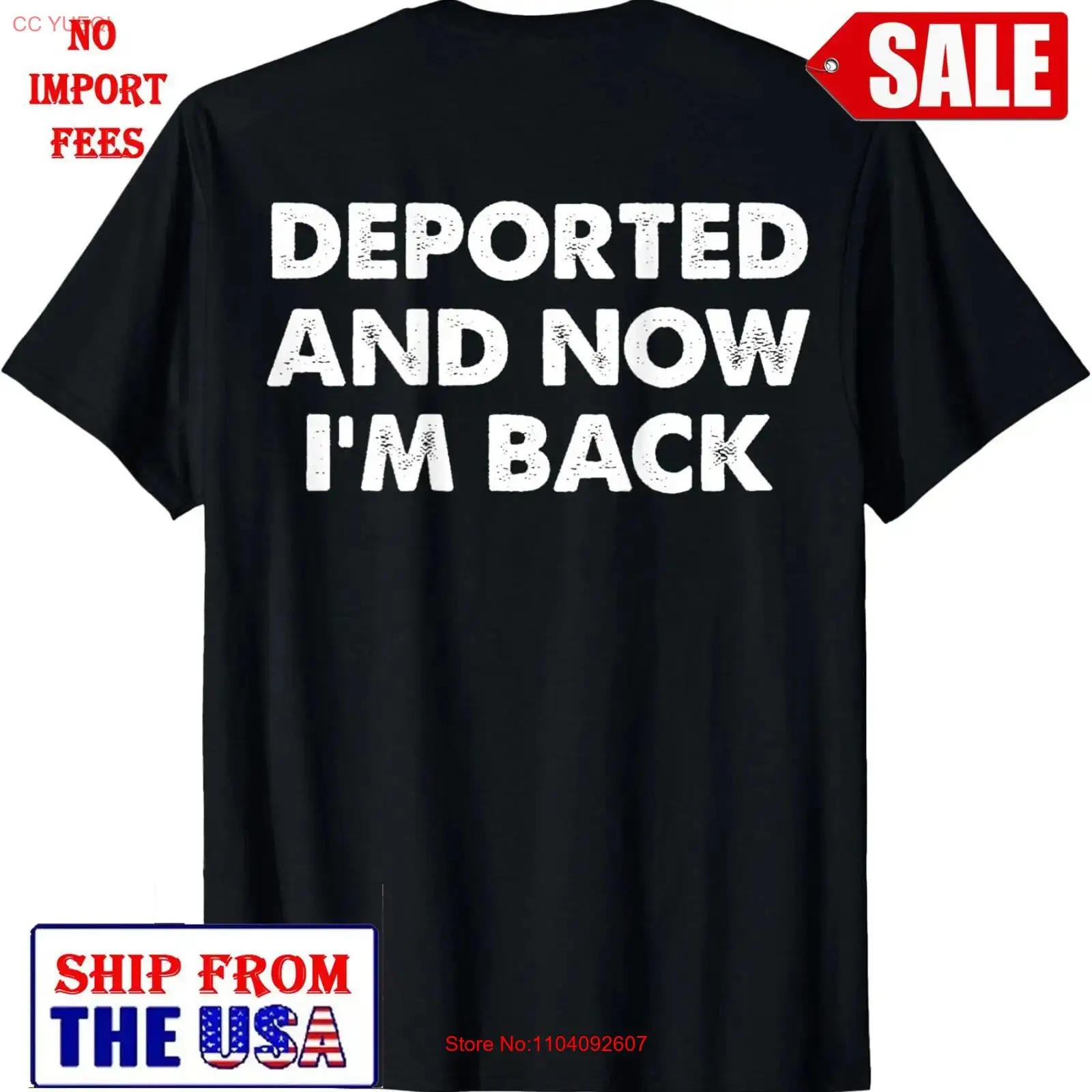 Deported And Now I'm Back funn - Women Fashion Now ulasan dan harga