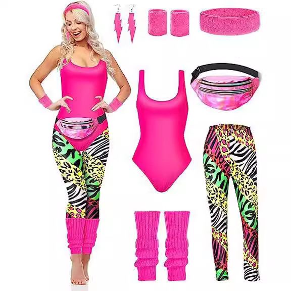 1980s Party Costume Women Spor - Women'S Fashion From The 80S ulasan dan harga