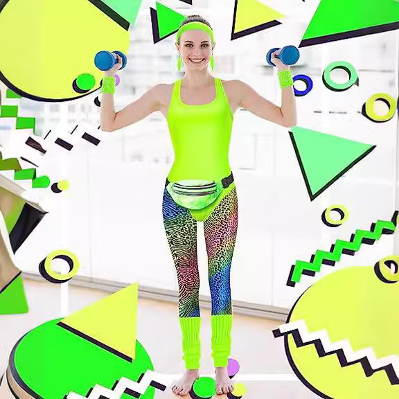 1980s Party Costume Women Spor - Women'S Fashion From The 80S ulasan dan harga