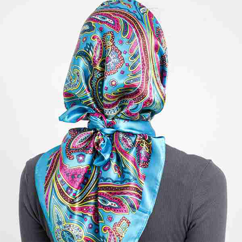 Luxury Silk Scarf for Women Pa - Women'S Fashion Headbands ulasan dan harga