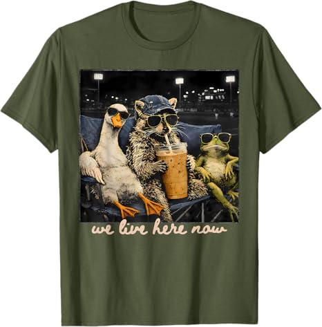 Funny Goose Raccoon Frog Baseb - Women Fashion Now ulasan dan harga
