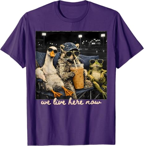 Funny Goose Raccoon Frog Baseb - Women Fashion Now ulasan dan harga