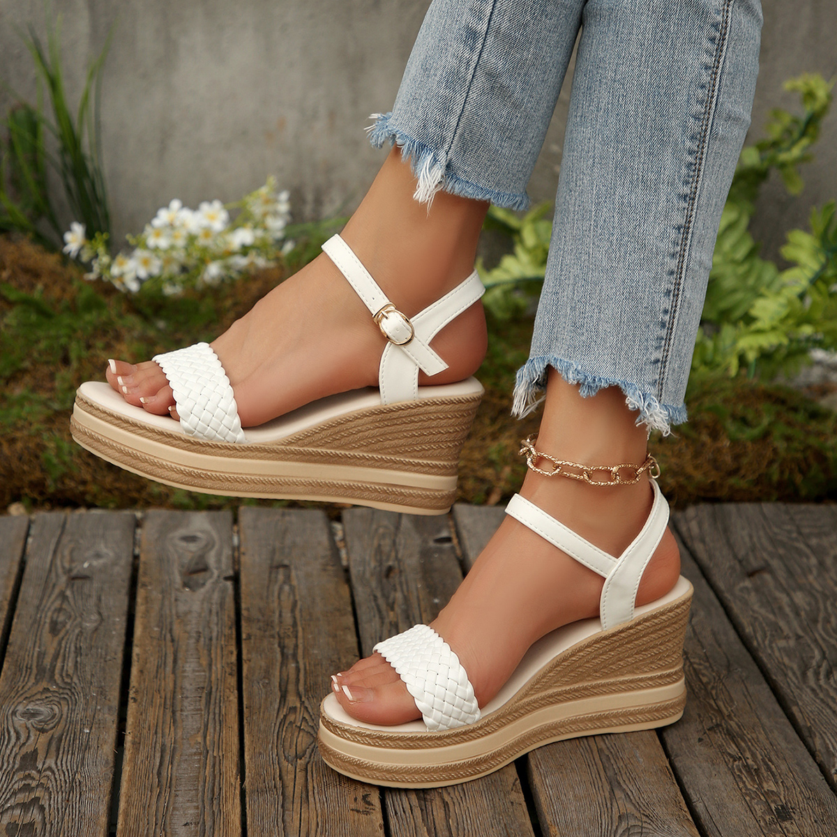 Hot Sale Thick Sole Leather Ca - Sale Fashion Women ulasan dan harga